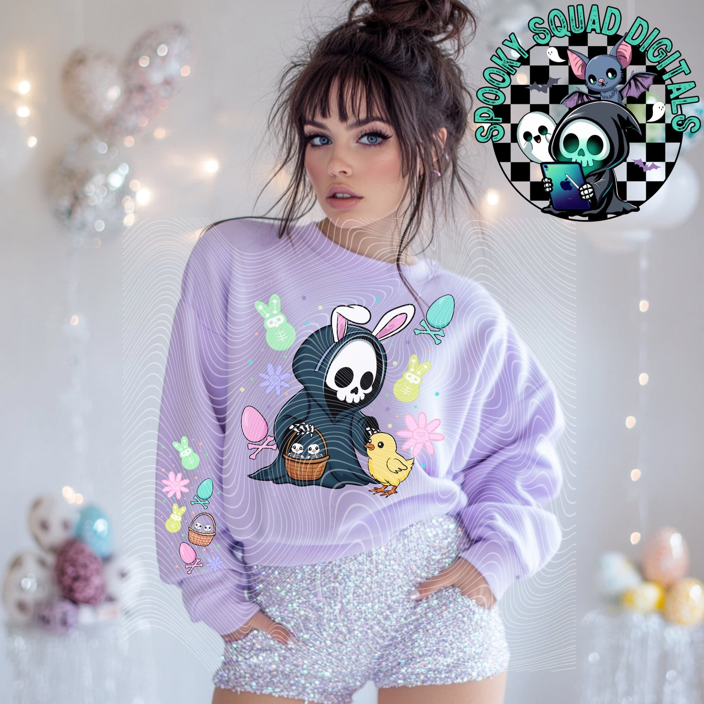 Easter Grim 2.0 w/sleeve - PNG File