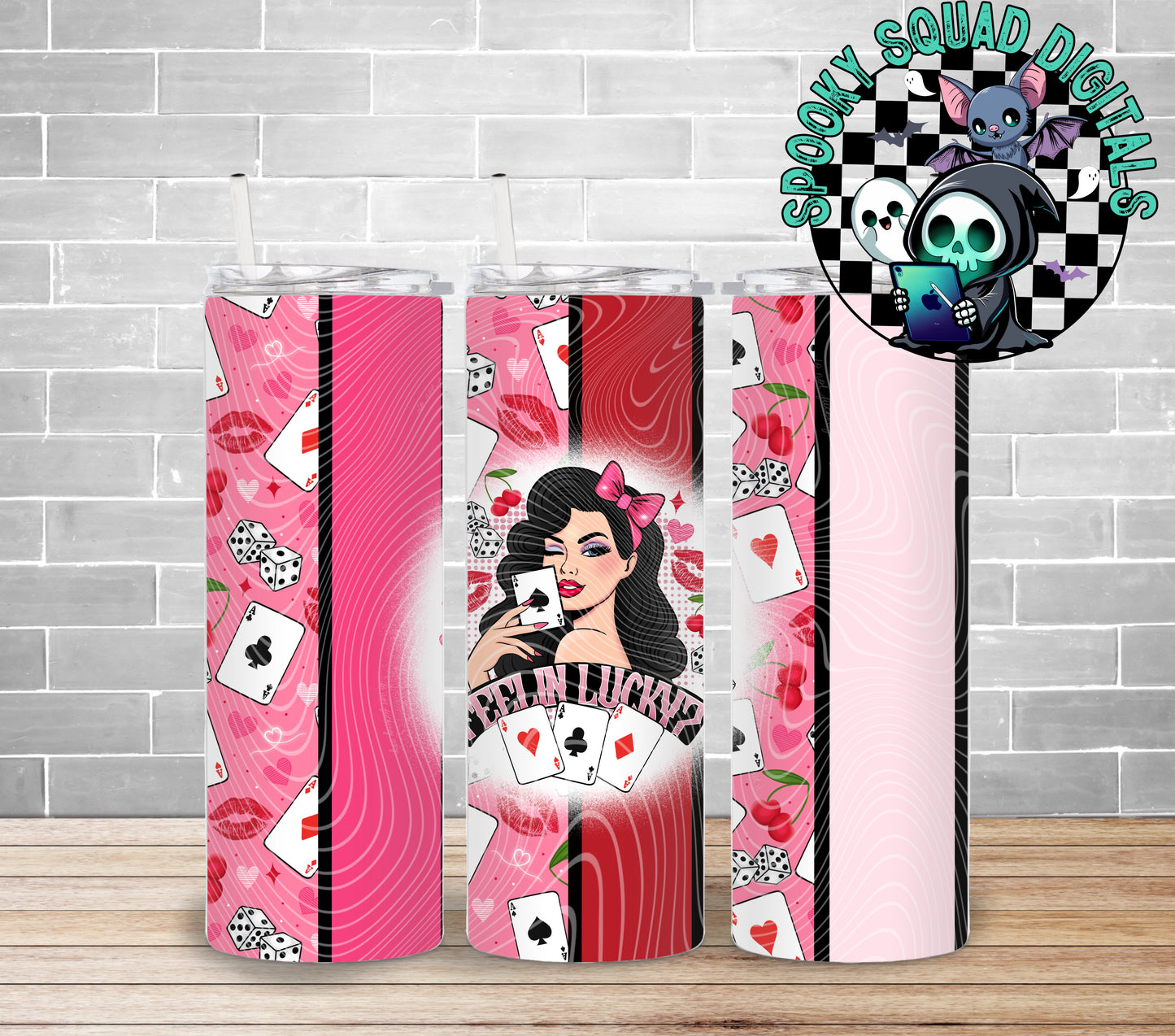 Feelin Lucky - Tumbler Wrap