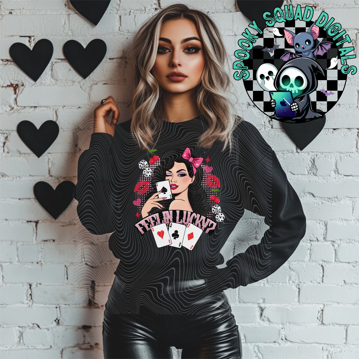 Feelin Lucky- PNG File