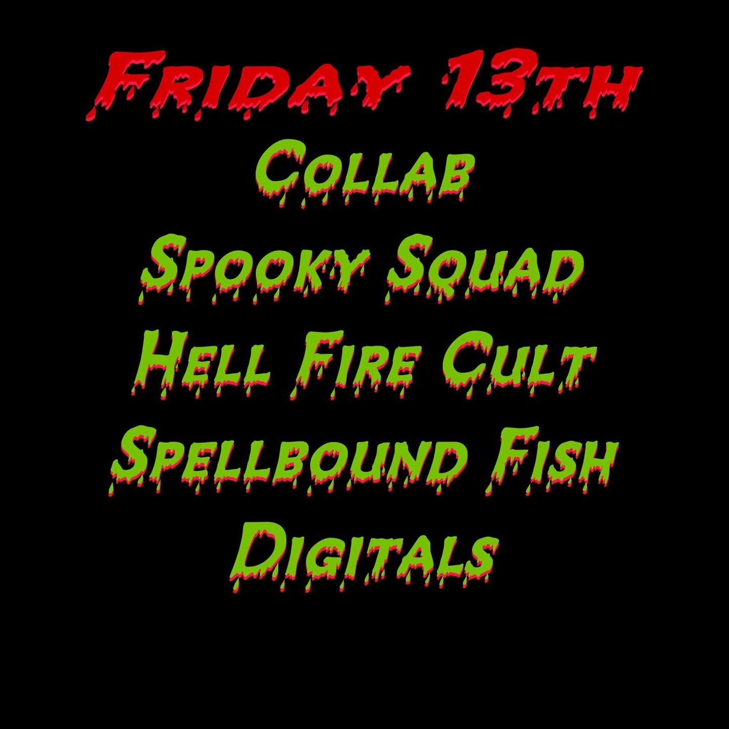 Friday the 13th Collab SSDxHFCxSFD