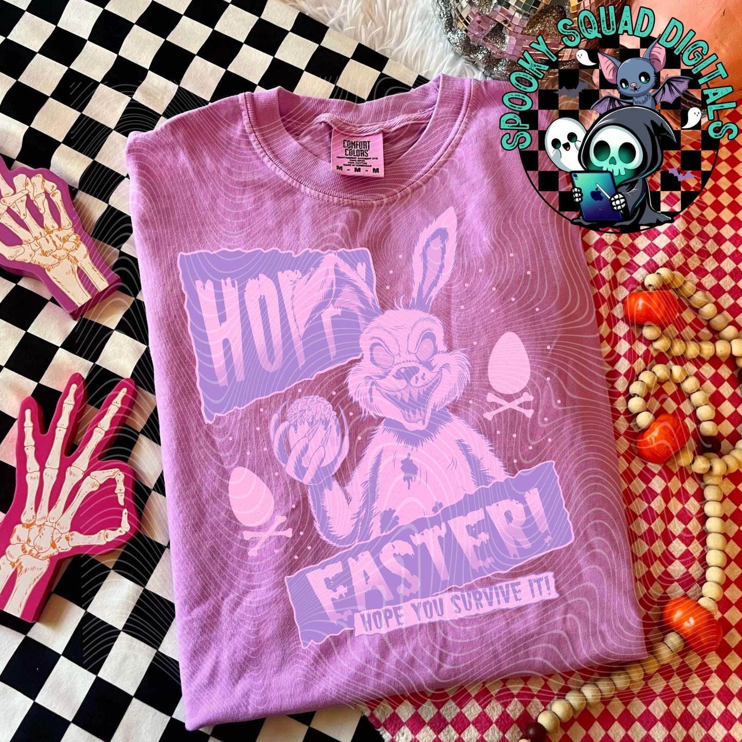 Hoppy Easter Pastel- PNG File