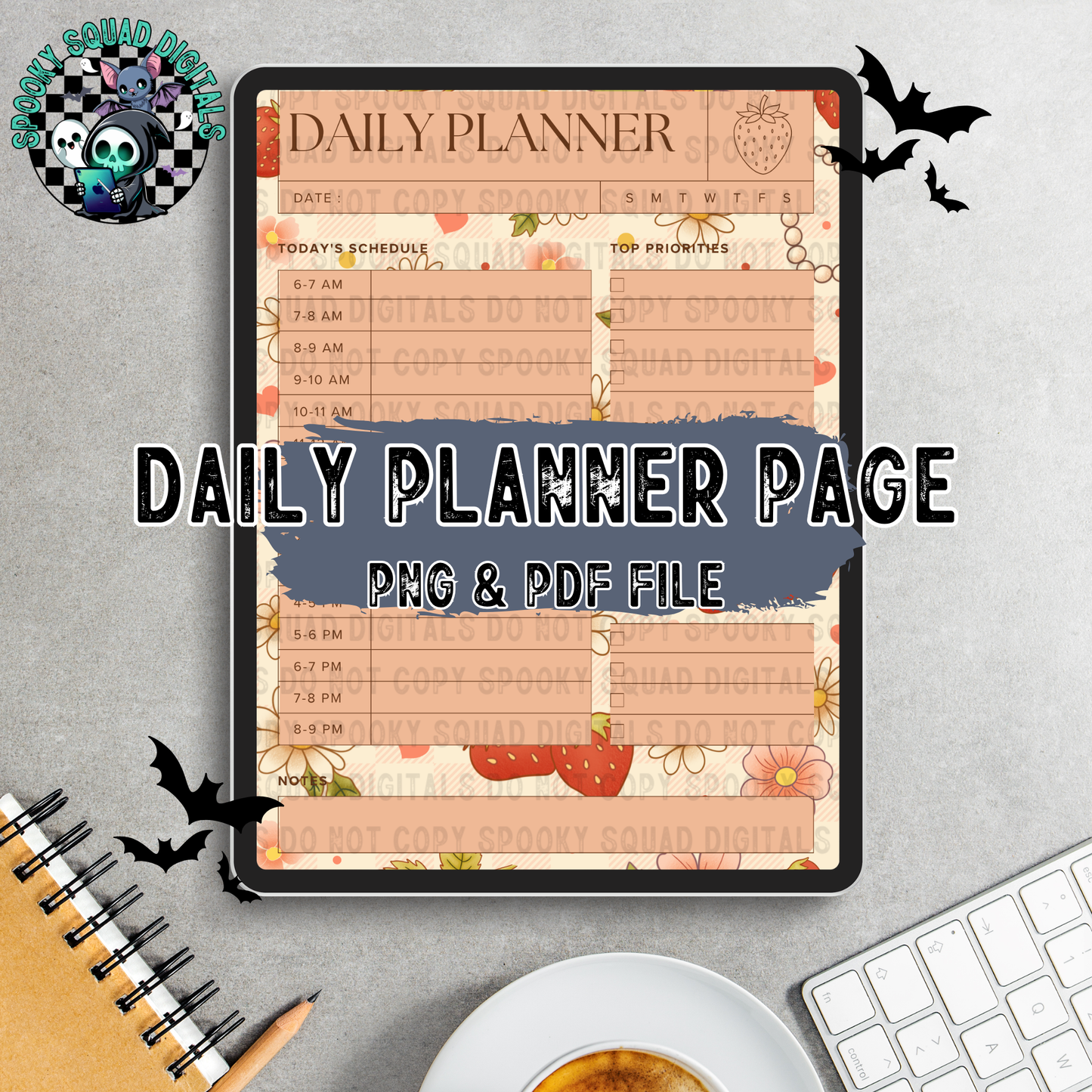 Berry - Daily Planner Page