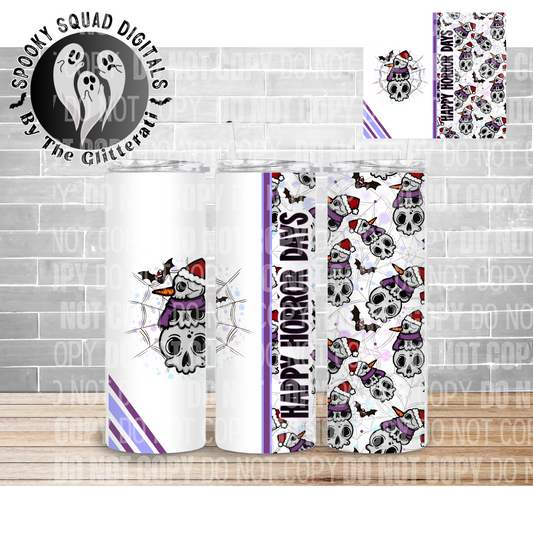 Happy Horrordays - Tumbler Wrap