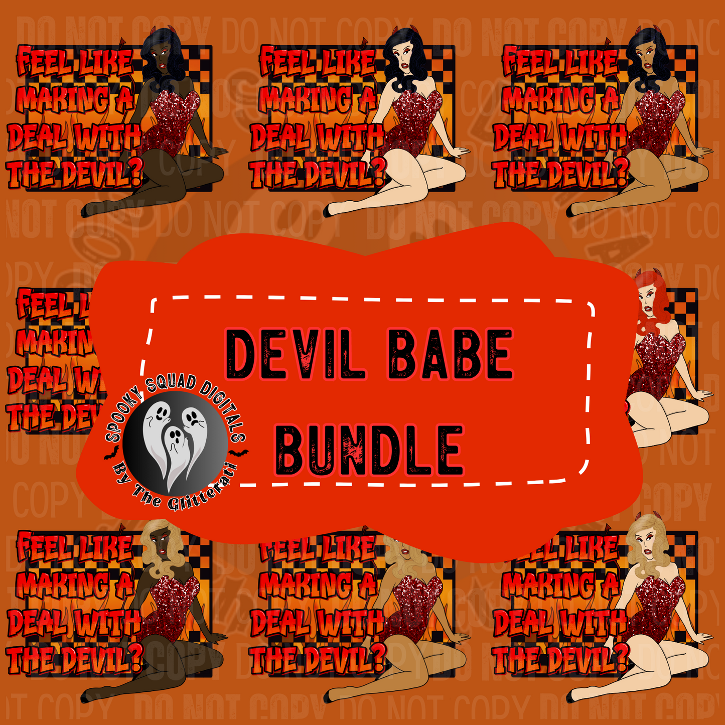 Devil Babe Bundle - PNG File