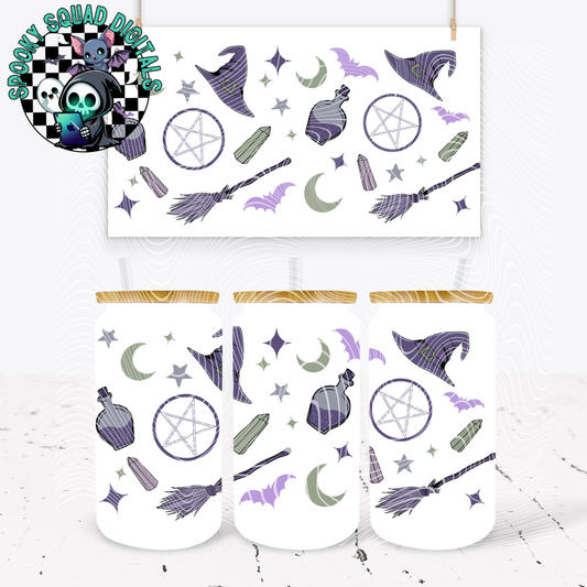 Witches Purple - 16 oz Tumbler Wrap