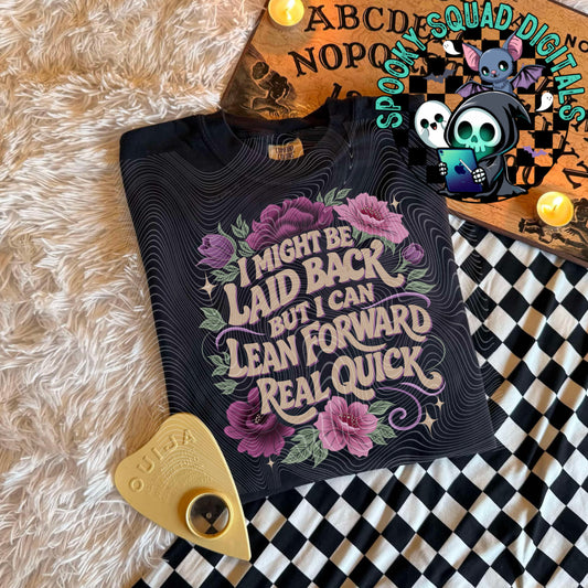 Laid Back - PNG File