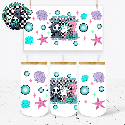 Burst My Bubble - 16 oz Tumbler Wrap