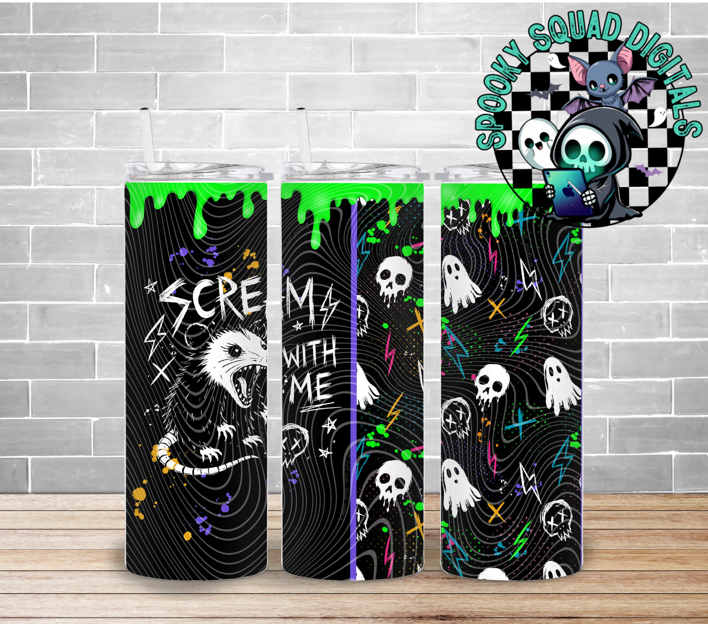 Scream With Me - Tumbler Wrap