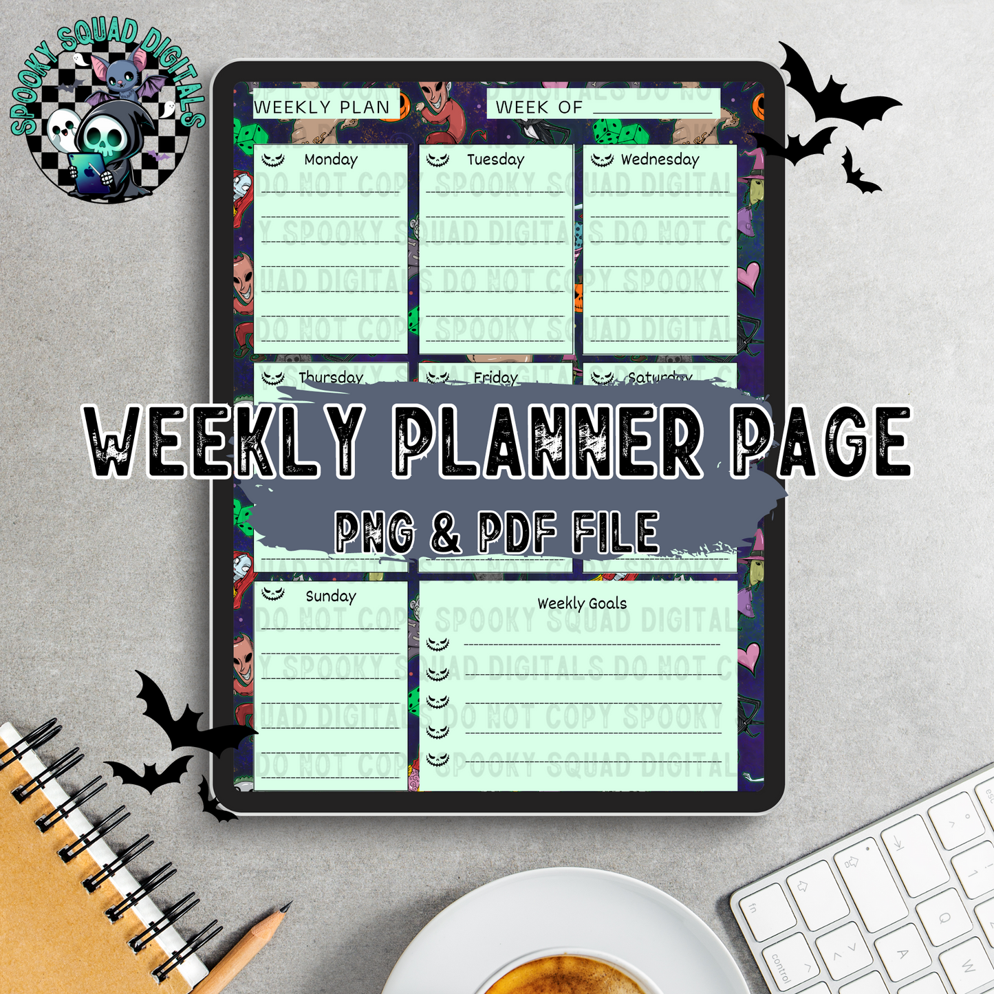 NBC - Weekly Planner Page