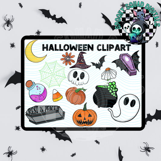 Halloween Clipart Set