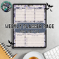 Spooky Grannycore- Weekly Planner Page