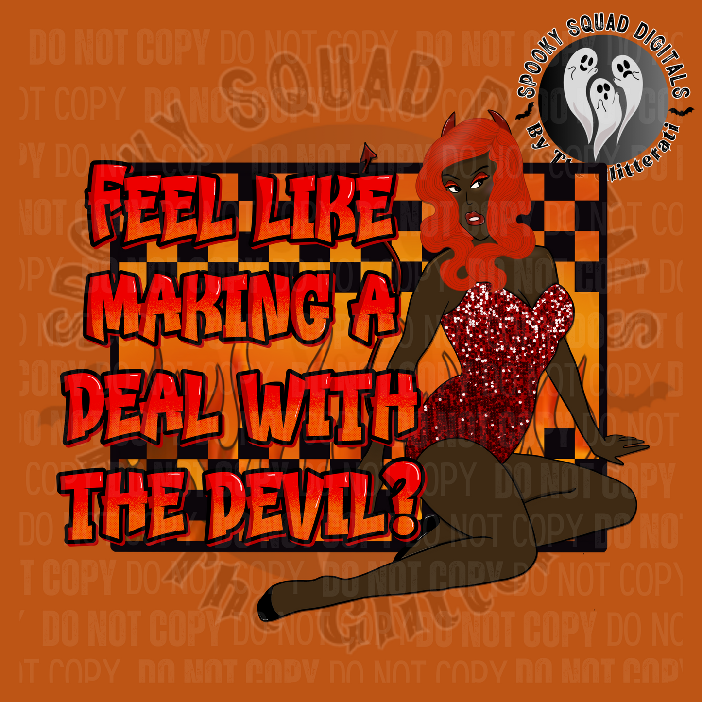 Devil Babe 9 - PNG File