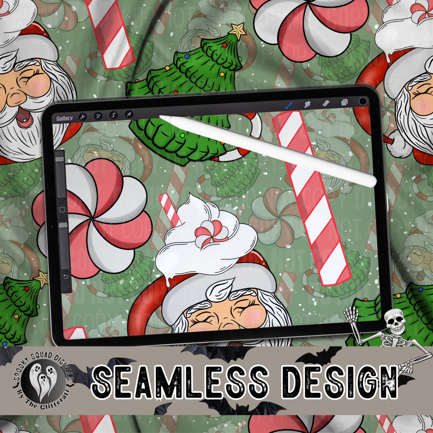 Christmas Cheer - Seamless