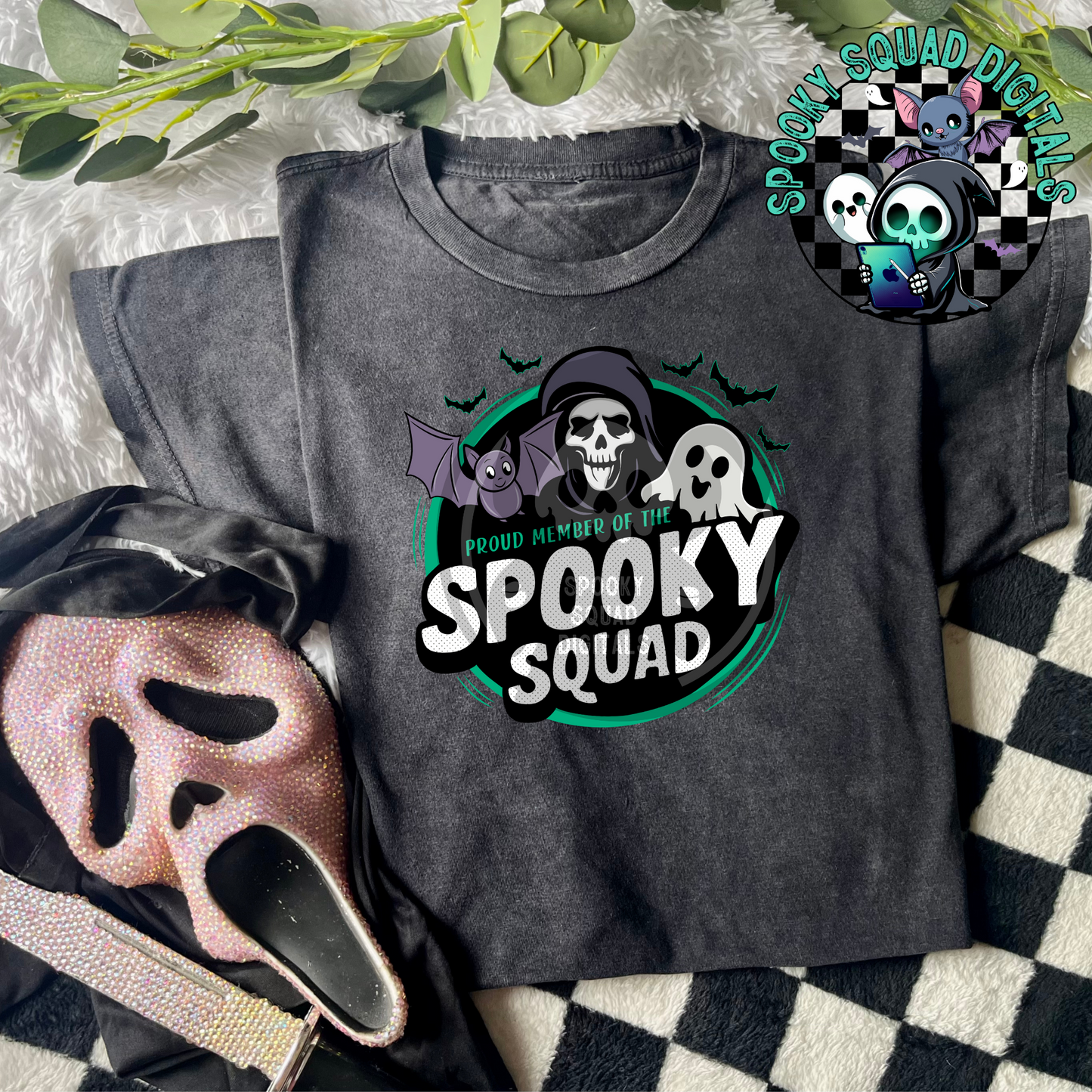 Proud Member of The Spooky Squad - PNG File