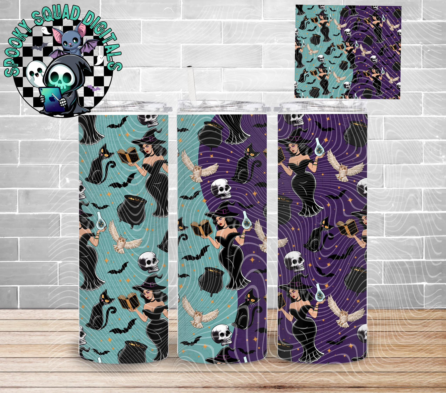 Curvy Witch - Tumbler Wrap