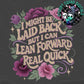 Laid Back - PNG File