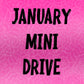 January ‘24 Mini Drive