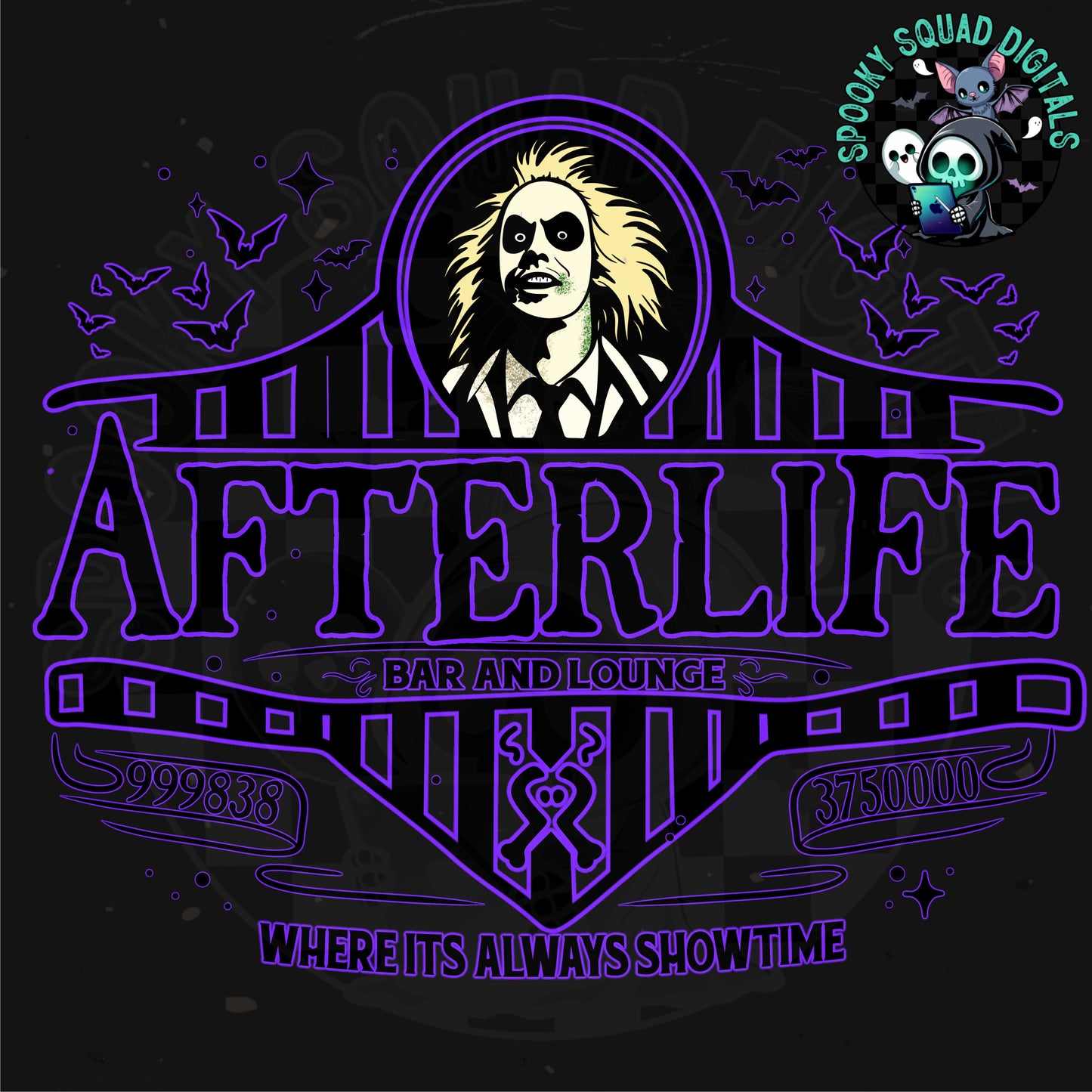 Afterlife Bar Purple - PNG File