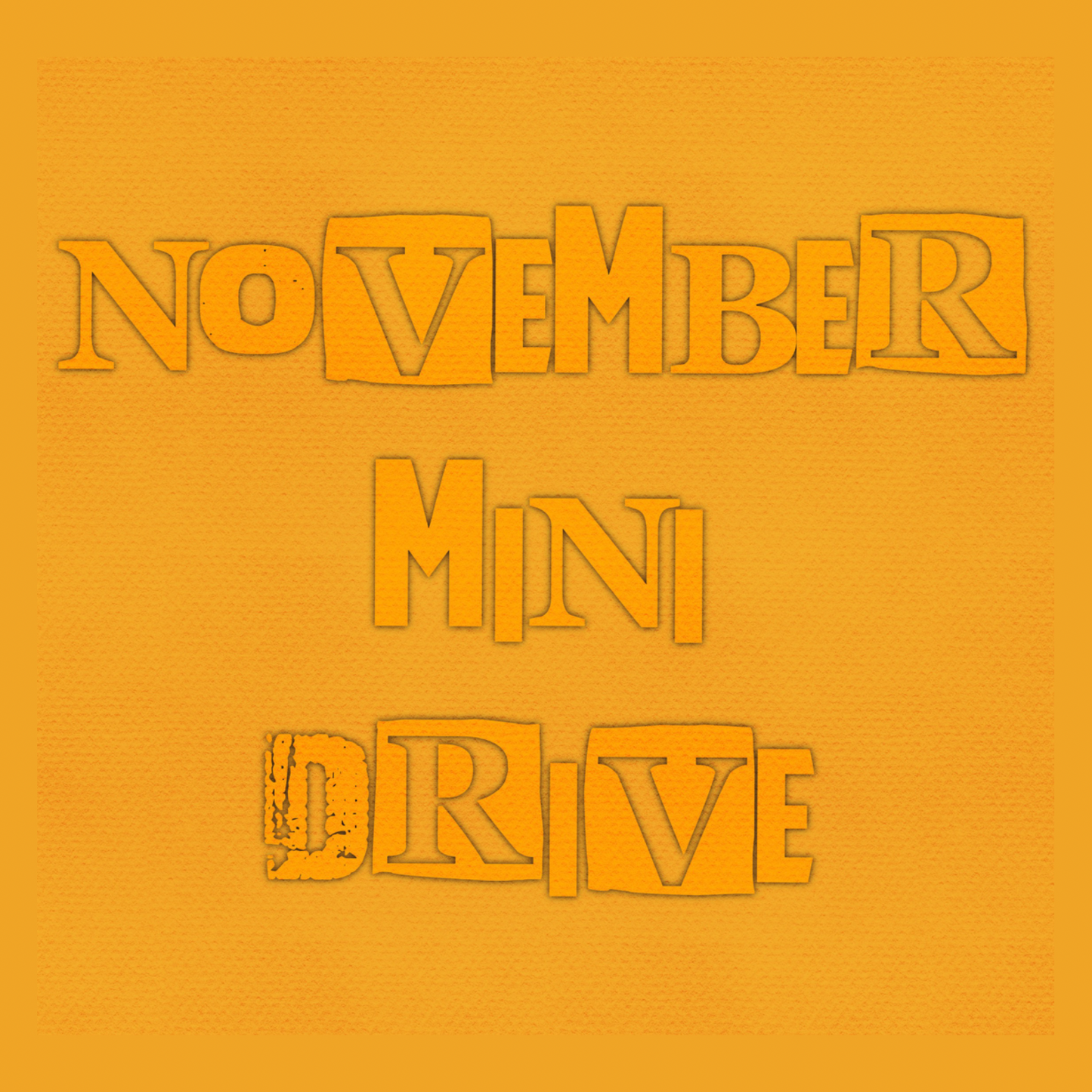 November '23 Mini Drive