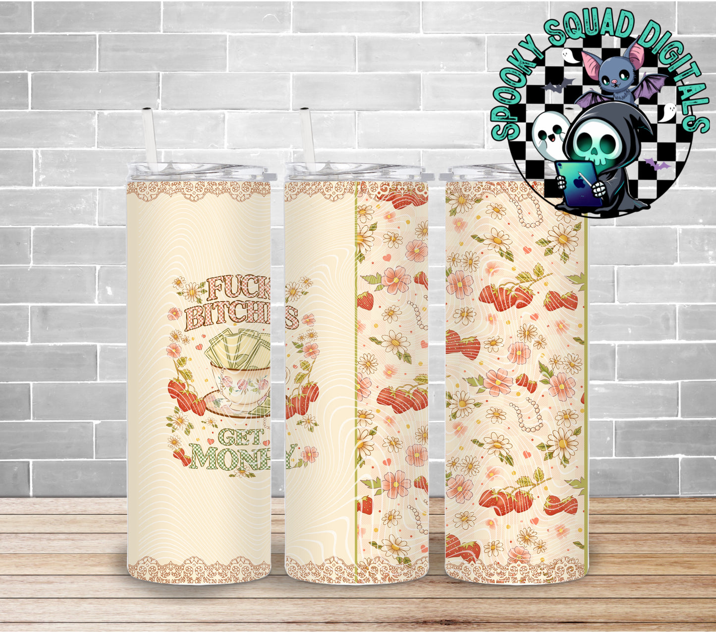 Get Money - Tumbler Wrap