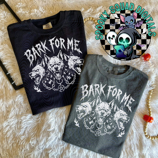 Bark For Me - PNG File