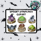 Spooky Dumplings Clipart