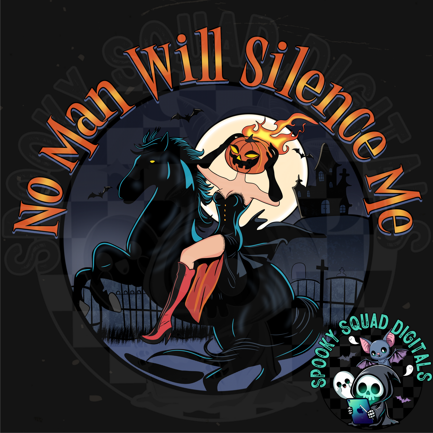 No Man Will Silence Me - PNG File Exclusive Design