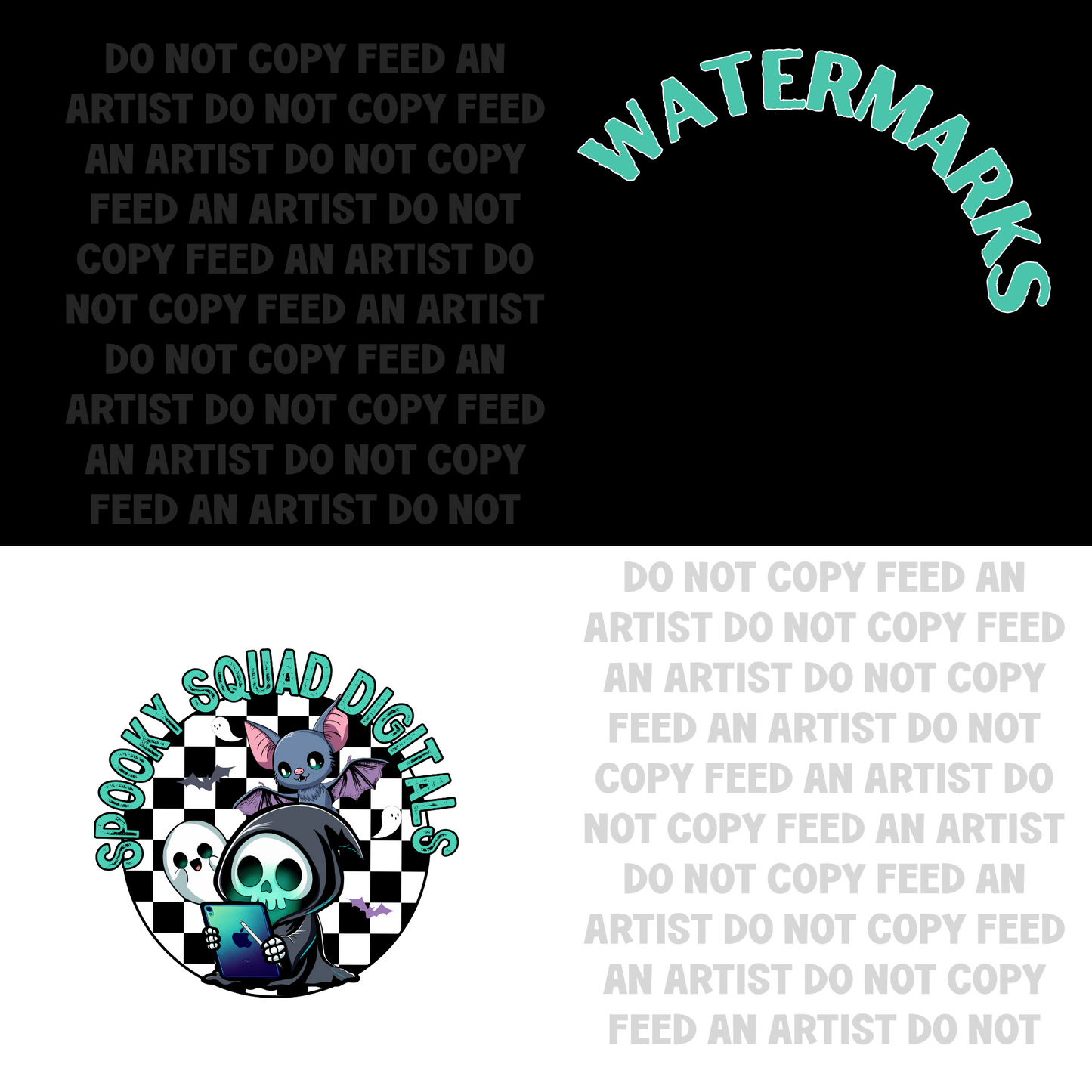 Watermarks Set of 2 - PNG File